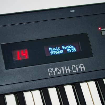 Yamaha SY35 OLED Display Screen Upgrade *Blue*