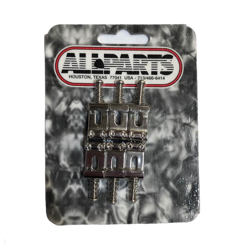 Allparts Vintage Style Saddles for Stratocaster BP-0023-001 image 1