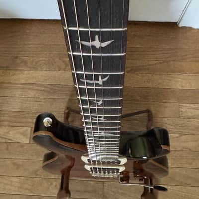 2025 PRS SE Custom 24 - Black Gold Burst w/Locking Tuners image 5