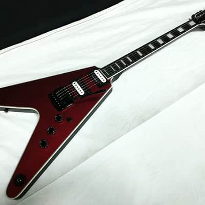 Dean V Select 24 Kahler electric GUITAR Metallic Red Satin NEW w/ Lightweight Case - Tremolo image 2