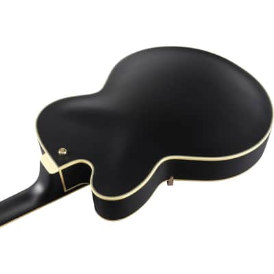Ibanez AF75GBFK Artcore Semihollow Electric Guitar in Flat Black image 7