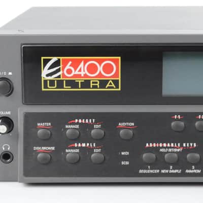 E-MU E6400 Ultra Sampler Sequencer 128Mb Sample RAM & Extras #29657 image 3