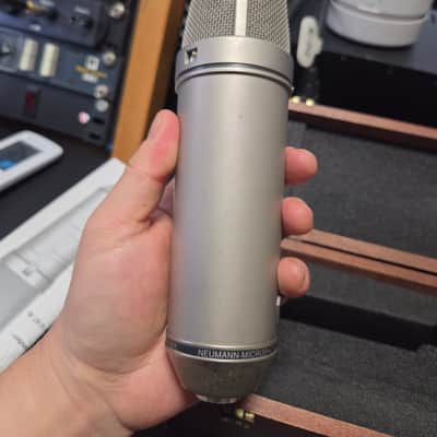 Neumann U 87 Ai Large Diaphragm Multipattern Condenser Microphone 1986 - Present - Nickel image 8