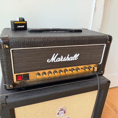 Marshall DSL20HR 2-Channel 20-Watt Guitar Amp Head 2018 - Present - Black image 1