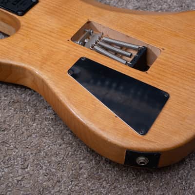 1987 B.C. Rich ST-III Natural Wood USA made w/ Edge trem image 11