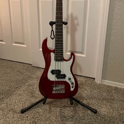 Samick Corsair MCR-1 Mini Bass Guitar - Red image 1