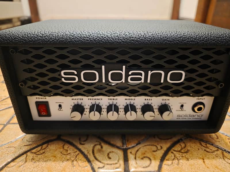Soldano SLO Mini 30-Watt Solid-State Guitar Amp Head 2022 - Present - Black image 1