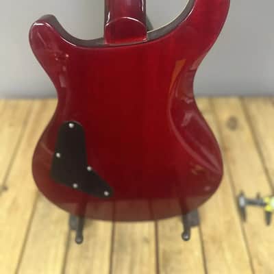 Harley Benton  Red Quilt Guitar image 3