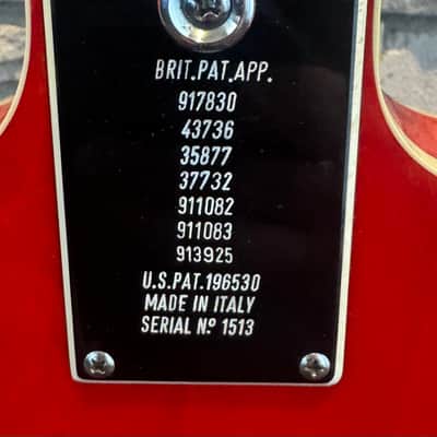 Burns Baldwin  1968 Model 706B Orange image 11