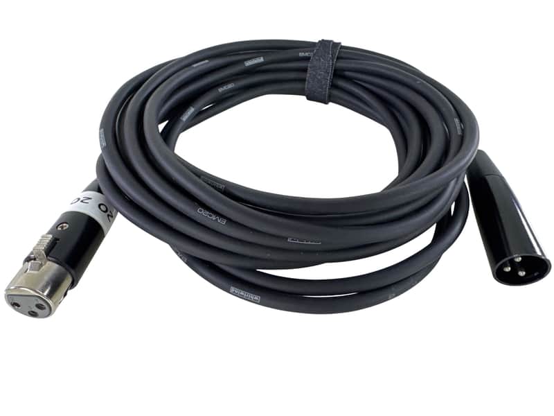 Whirlwind EMC20 20 Foot Microphone Mic Cable 20ft 20' Fully Tested image 1
