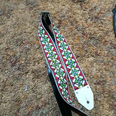 Ace Vintage Red Hootenanny Guitar Strap 1969 image 4