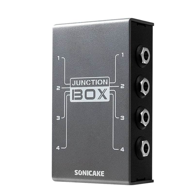 SONICAKE Junction Box TRS Stereo 4 Channel Organization LINE Guitar Effect Pedal image 1