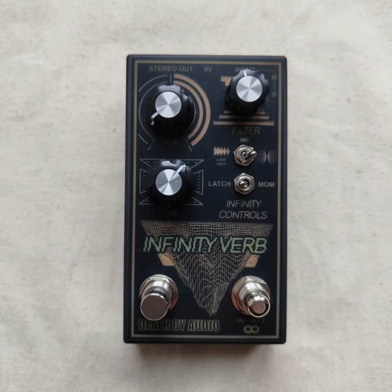 2025 Death By Audio Infinity Verb Limited Edition – Blacked Ou…