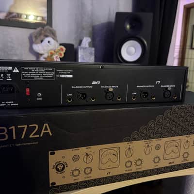 Black Lion Audio B172A 2-Channel Hybrid FET/Optical Compressor 2019 - 2021 - Black image 5