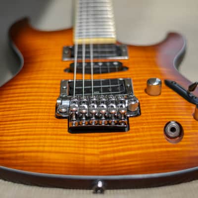 Beautiful Ibanez S670FM 2007 Antique Burst Flat image 3
