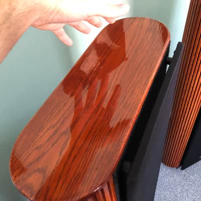 Infinity Kappa 8 Vintage Speakers ~FULLY RESTORED~ Piano Finish ! LOOK ! image 14