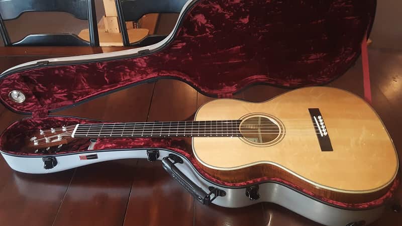 McAlister L-12 fret Bear Claw Engelmann/ AAA Koa 2018 image 1