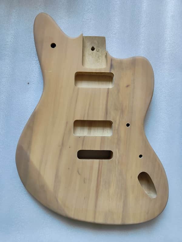 Solid Basswood Jazzmaster Style Guitar Body DIY Project image 1