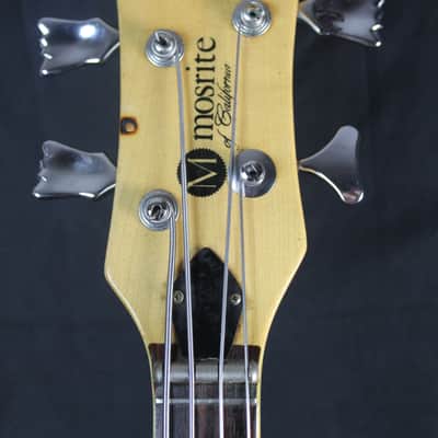 1967 MOSRITE COMBO BASS Very Rare USA Made Hollow-body Bass Excellent Condition! image 21