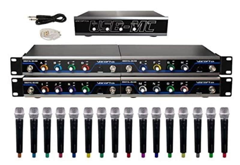16 channel wireless microphone/USB interface package image 1