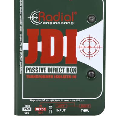 Radial Engineering R8001010JDI Single-Channel Passive Direct Box with Jensen Transformer image 1