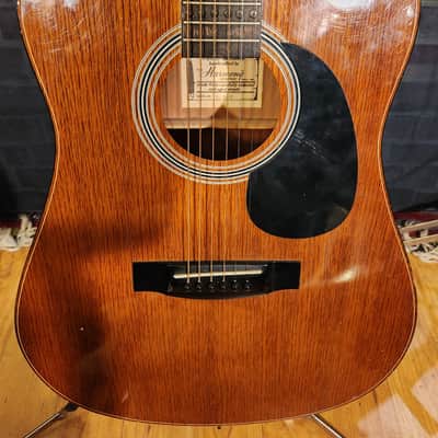 Harmony H160E Dreadnought Natural-Set Up image 5