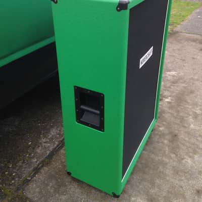 Hovercraft 6x12 Guitar Cabinet Convertible Back Green Black White - WGS Invader image 3