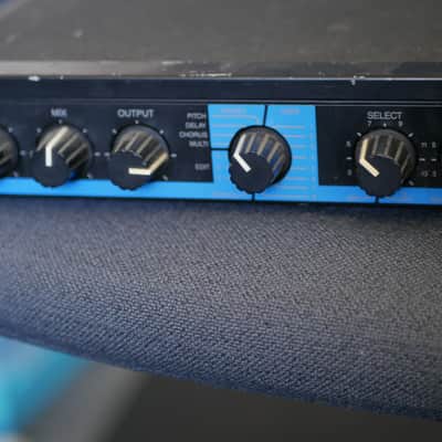 Lexicon LXP-5 Effects Processing Module 1990s - Black, 2 Units with Rack Frame image 1