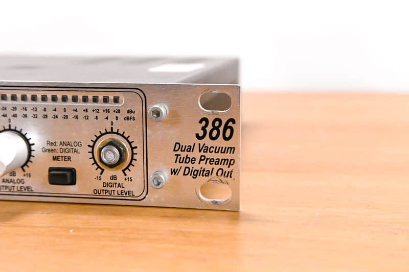 dbx 386 Dual Vacuum Tube Preamp with Digital Out | Reverb Australia