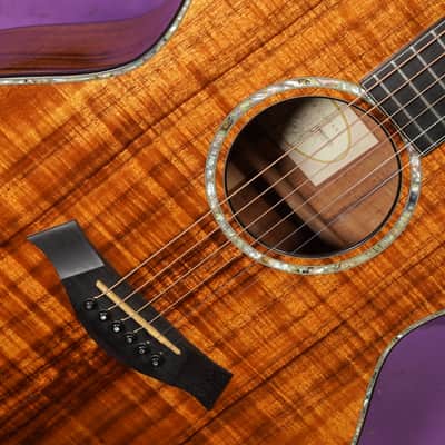 2006 Taylor K14ce Koa Jumbo Cutaway Guitar (VIDEO! Fresh Work, Ready) image 6