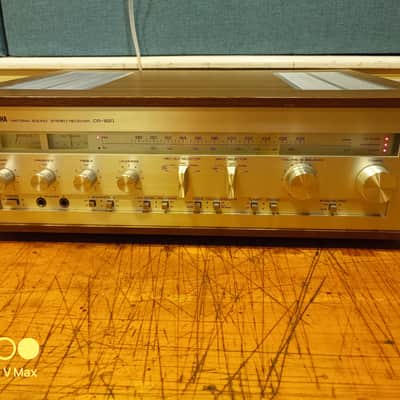 Yamaha CR 820 1979 - Silver + wood simulated image 1