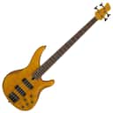 Yamaha TRBX604-FM 4 String Electric Bass Matte Amber