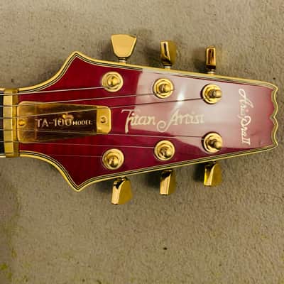 Aria Pro II TA-100 Titan Artist by Matsumoku 1981 -- AMAZING & RARE 1981 Burgundy image 11