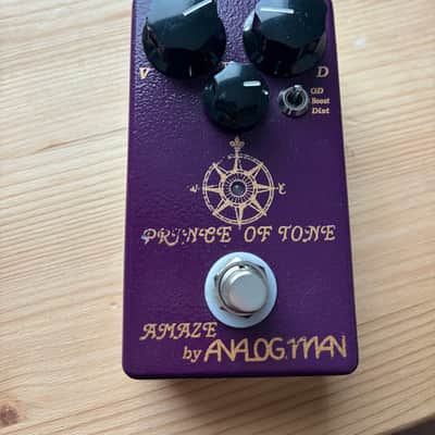 Analogman Prince of Tone Overdrive Pedal | Reverb