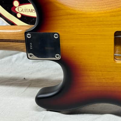22 Black Guitars S-style Guitar - 3-Color Sunburst image 14