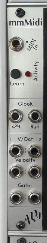 ALM/Busy Circuits ALM023 mmMidi Midi to CV Interface Eurorack Synth Module 2019 - Present - Silver image 1