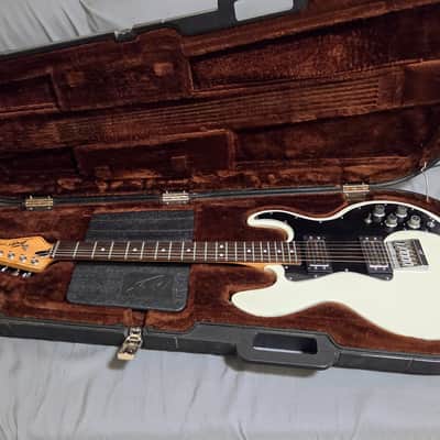 Peavey T-60 with Rosewood Fretboard 1980 - White with toaster and blade pickup Bild 1