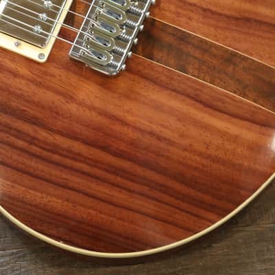 Sweetwood Rosewood Double-Cut Natural Electric Guitar + OHSC (5673) image 8
