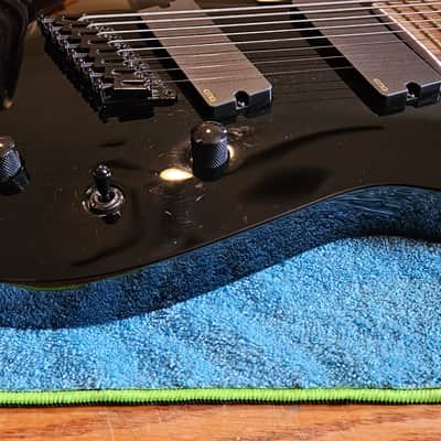 Jackson X Series SLAT8 MS Soloist Archtop with Rosewood Fretboard 2017 - 2018 - Gloss Black image 4