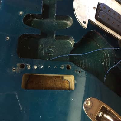 Kramer Pacer Deluxe C Series body loaded  Floyd Rose  Ready 1983 blue image 7