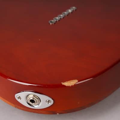Fender American Select Carved Top Koa Telecaster 2012 - Sienna Edge Burst image 13