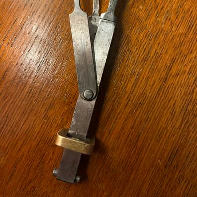 Kunibert Michel Fassonschneider /Shaper for oboe d amore 2000 circa - Steel image 2
