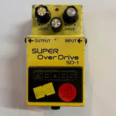 Boss SD-1 Super Overdrive 1981 - 1988 Made In Japan | Reverb