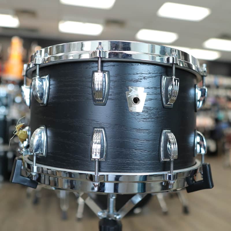 Used Ludwig Classic Maple 8x14" Snare Drum w/ Die-Cast Hoops (Night Oak) image 1