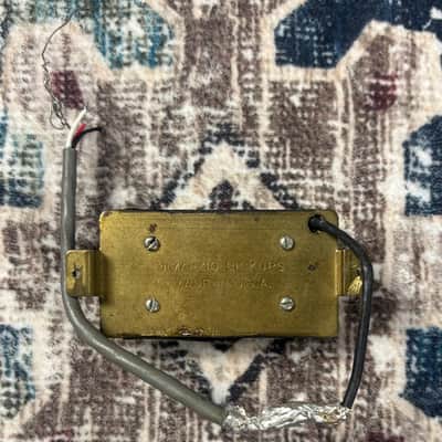 1970s/80s DiMarzio Super Distortion Double Cream Vintage Humbucking Guitar Pickup! image 2