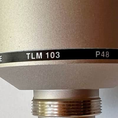 Neumann TLM 103 Large Diaphragm Cardioid Condenser Microphone 1997 - Present - Nickel image 6
