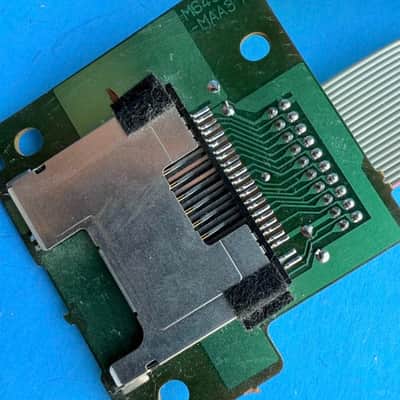 CASIO LK-92TV Lighting Keyboard Part: SmartMedia Card Slot Board PCB M649-MAA3 image 5