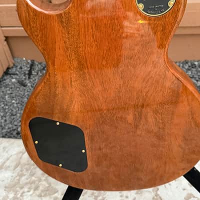 Gibson Custom Shop 1957 Les Paul Special Single Cut Reissue Koa Top Dual Humbuckers Gloss Antique Natural Gold Hardware image 4