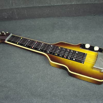Vintage Epiphone Electar Six-String Electric Lap Steel Guitar W/Case image 1