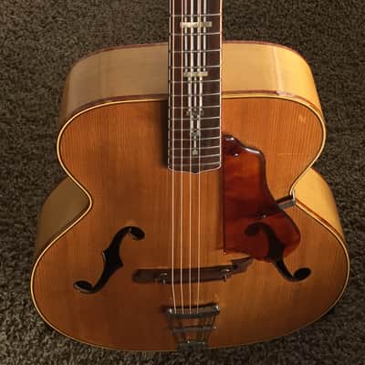 Kay K-62 "Television" Model (1937-1939) Natural Carved Archtop image 21